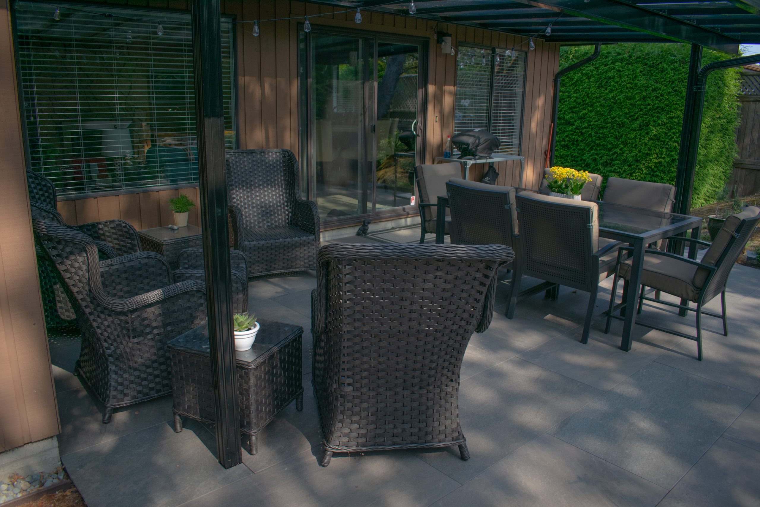 porcelain patio backyard