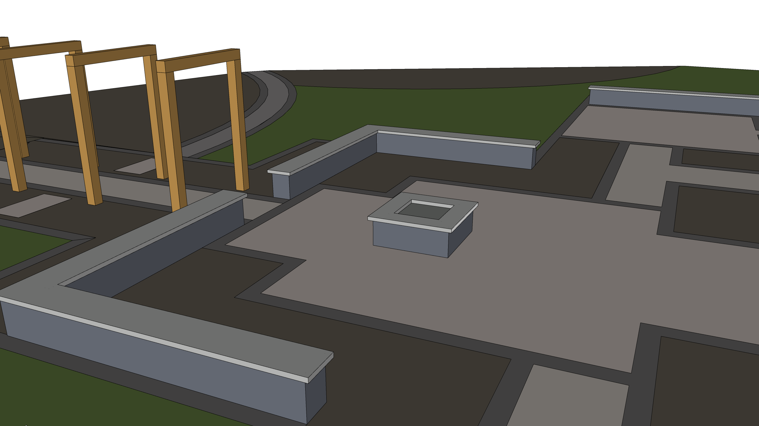 landscape design basic render